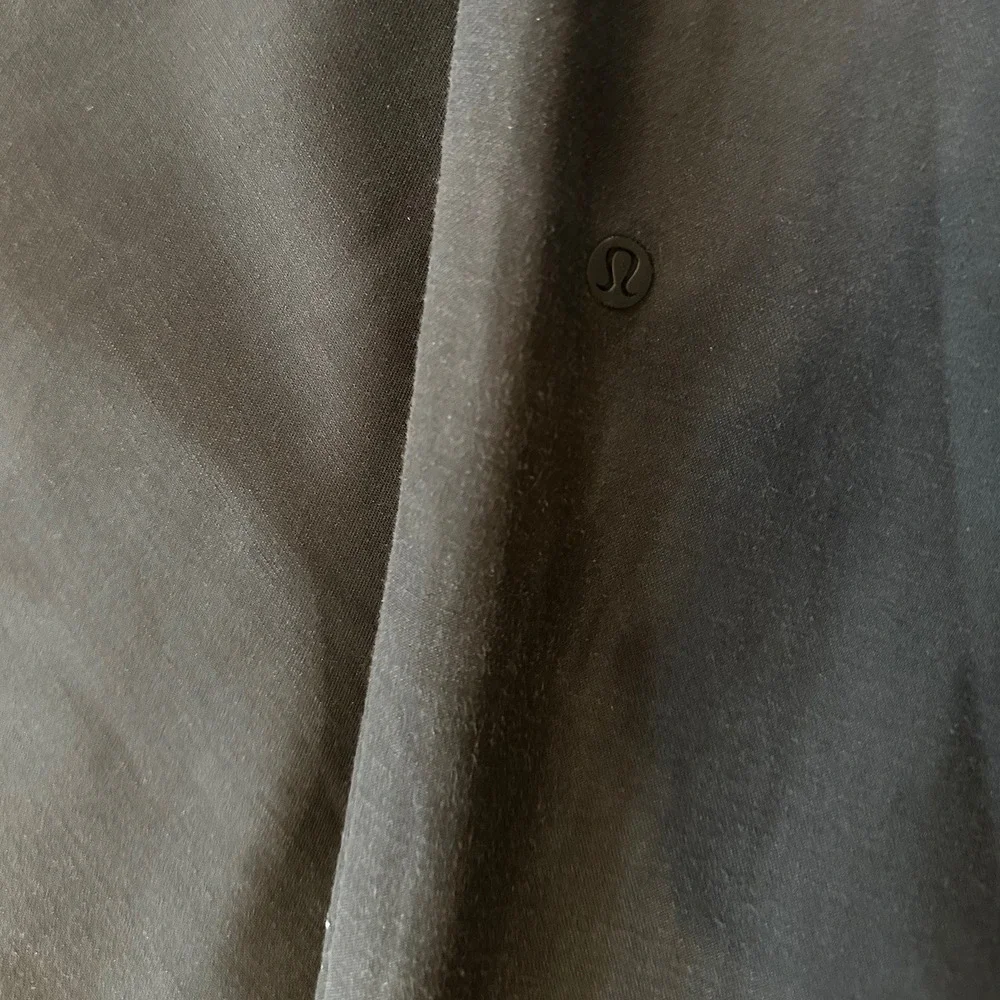 Lululemon Commission Slim Fit Pants Obsidian Navy Grey Chino Trousers Mens 36‎